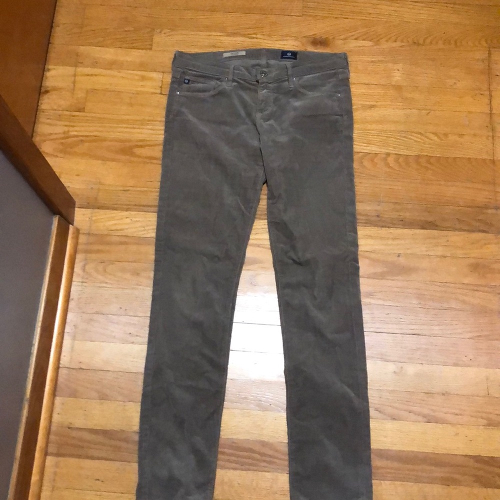 Corduroy Olive Green Jeans!